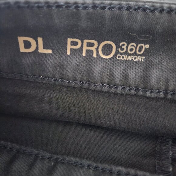 DL1961 Florence Insta Sculpt Epiphany Black Coated Moto Skinny Jean 30 - Picture 6 of 9
